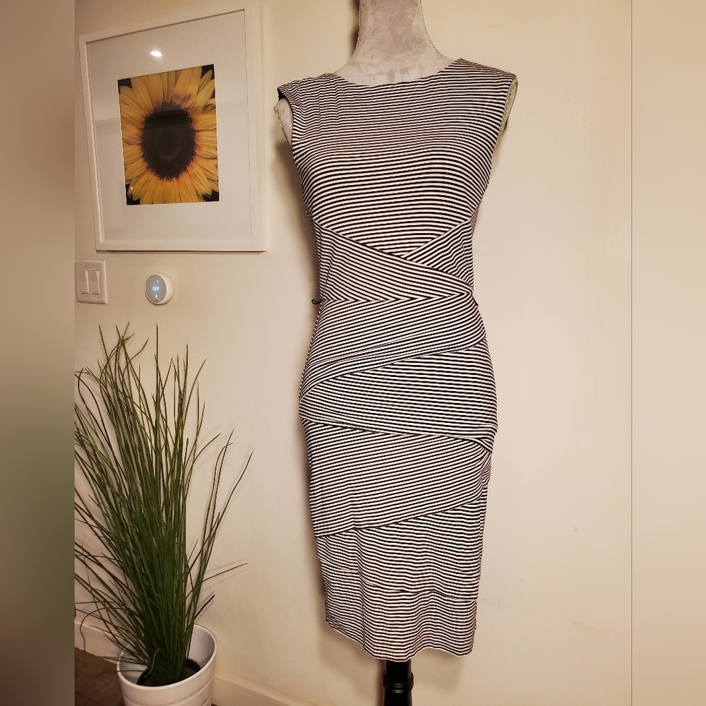 WHBM Striped Dress